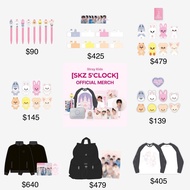 (早鳥價) Straykids 5th Fanmeeting SKZ 5‘CLOCK MD 韓國演唱會周邊 Straykids手燈應援棒小卡 SKZOO周邊公仔| 官方周邊Kpop light rin