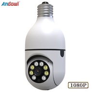〖qulei electron〗Andowl CCTV Camera WIFI Connect To Cellphone 1080P Smart Security IP Cam 360 °3D Panoramic Camera