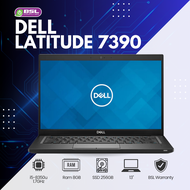 มีตำหนิจอม่วง Dell Latitude 7390 i5 GEN 8 / 8GB / 128GB จอทัชสกรีน คีย์บอร์ดมีไฟ โน๊ตบุ๊ค แล็ปท็อป ม