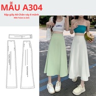 PAPER SHEET A0 8-PIECE SKIRT - CODE A304