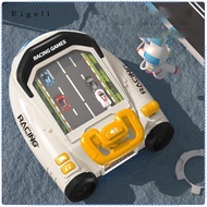 Eigell Kids Musical Steering Wheel Race Car Toy Christmas Birthday Gift Interactive Simulated Drivin
