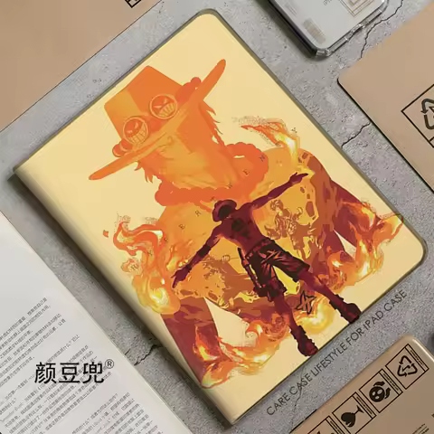 Portgas·D· Ace Anime For iPad 10.2 9th Mini 6 5 4 Case Luxury Silicone For iPad Air 4 5 6 iPad Pro 9