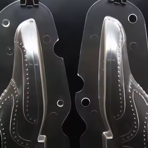 Food Grade Plastic Shoes Chocolate Mold for Homemade Chocolate Baking Decorating Wedding Cake Cupcak