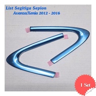 List Segitiga Spion Avanza/Xenia 2012-2016 Chrome