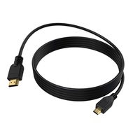 Micro HDMI to HDMI Cable Cord Compatible with A7 III/A7R III, A6400, A6700, ZV-E10, ZV-E1, for EOS M