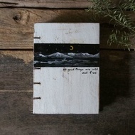 Adventure tonight. Notebook Handmade notebook Diary 筆記本 journal