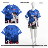 Oliver Atton Tsubasa Ozora anime jersey japan anime jersey/ band jersey/ vintage jersey/ retro jerse