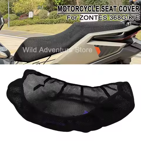 Breathable 3D Mesh Motorcycle Seat Cover For ZONTES 368G 368K 368E 368 G K E 368G/K/E Cushion Anti-S