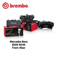 Original Brembo Brake pad Front/Rear Mercedes Benz B200 W246