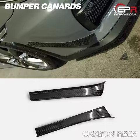 For Porsche 981 Cayman GT4 ZR Style Front Bumper Canard [981 Cayman GT4 Canard, Cayman 981 ZR Style 