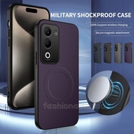 Casing For Redmi 15 C 15C Redmi15 C Redmi15C 4G 5G 2025 Magnetic Carbon Fiber Leather Phone Case Len