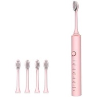 BNEI Sonic Electric Toothbrush, 30 Day Life, 60,000 Vibrations/Minute, 6 Modes, 2 Minute Timer, 4 Re