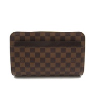 LOUIS VUITTON 聖路易斯 手拿包 第二包 N51993 Damier Ebene 二手 LV