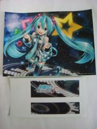 【KB GAME】 PS3 初音未來 名伶計畫 F 周邊組 配件組 單主機貼紙(PS3厚機)