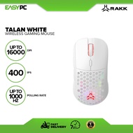 EasyPC | RAKK Talan Wireless Gaming Mouse with 100-16000 Max DPI, Huano Blue 20M Switch, Wired