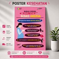 Mother Hami's Poster Stay Healthy Anemiabebas - Anemia Poster - Anemia