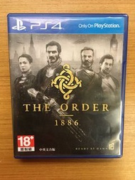 PS4 1886 密令 the order 中文版 English 光碟無刮