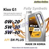 Kixx G1 0W-20 5W-30 5W-40 Fully Synthetic Engine Oil KOREA GS Caltex - Perodua Proton Honda Nissan Toyota 0W20 5W30 5W40