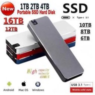 現貨移動SD硬盤Type-USB 2TB 4TB 6TB 8TB 4TB固態隨身硬碟 外接式硬碟  露天市集