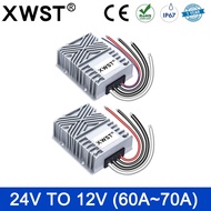 24V to 12V DC DC Buck Converter 18-40V to 12V Step Down Power Module 60A 70A