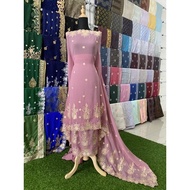 REEN SAREE QATRINA BORDER GOLD Saree viral Designer Saree Wedding Saree Bridal Saree Chiffon Saree s