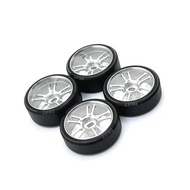 27Mm Drift Tire Tyre Metal Wheel Rim For Wltoys 284131 K969 K979 K989 P929 Kyosho Mini-Z 1/28 RC Car