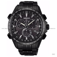 SEIKO SSE009J1 Men's Watch ASTRON GPS Solar Chronograph 44mm Titanium Bracelet Black *Original