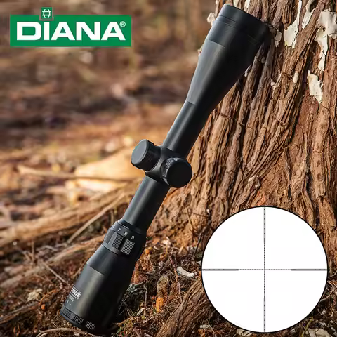 DIANA 3-9x40 Compact Optical Sight with Purple Coating Scope for Outdoor