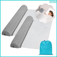 Alia Quick Inflation Baby Bed Fence  Blower Required Soft PVC Fabric Lightweight