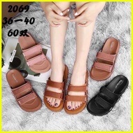 ☸ ◳ Brazilian KT double strap velco womens korean fashion sandals