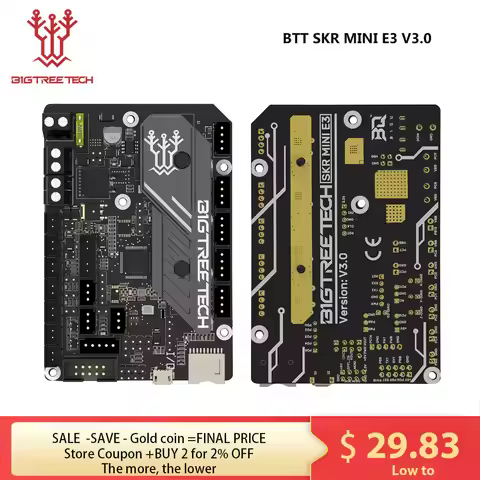 BIGTREETECH SKR MINI E3 V3.0 3D Motherboard TMC2209 3D Printer Parts For Ender 3 Upgrade Ender 3 V2 