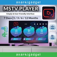 TRIAL 7 DAYS MS TV MSTV IPTV MSPLAYER FOR ANDROID BOX ANDROID TV SMART TV AUTHORISED DEALER