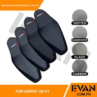 Flat Seat Carbon/Black/SandPaper/Dotted For Yamaha Aerox V1 2019 Made in