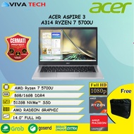 Laptop Gaming Baru Murah Acer Aspire A314 Ryzen 7 5700u 16GB 512GB SSD