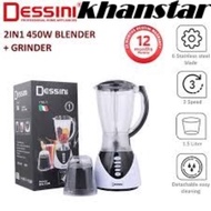 Dessini Blender DS-138 AFG QUALITY/DESSINI 2 in 1 Multi-purpose Electric juice blender and Mixer