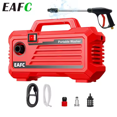 EAFC 2000W 200BAR High Pressure Washer Household CleanerWater Pressure Machine Water Gun Cleaning fo