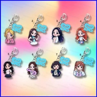 SQ3 Hearts2Hearts Acrylic Keychain FOCUS Pendant YUHA Cartoon Bags Accessories Stars Periphery QS3