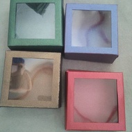 Brooch Box Packaging Box 8x8x2.5cm