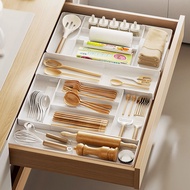 Expandable Drawer Organizer Versatile Adjustable Organizer Cutlery Tray For Kitchen Drawer Spoons Fo