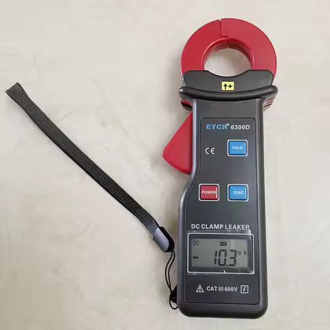 High Accuracy Clamp Leaker ETCR6300D DC Leaker Current Clamp Meter Car leakage repair Current Meter 
