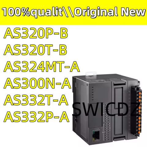 100% New original AS300 Series CPU host unit AS332T-A AS332P-A AS324MT-A AS320T-B AS320P-B AS300N-A 