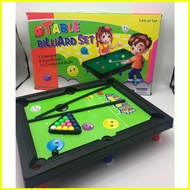 ▸  ◌  ◯ Pool Table Billiard Play Set Toy For Kids