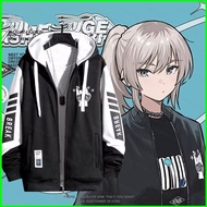 YB1 GIRLS BAND CRY Akaza Hakuji anime zipper Hoodie coat jacket Unisex Top BY1