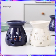 [TY] Ambient Wax Burner Wax Melt Burner Ceramic Tea Light Candle Holder Essential Oil Burner Wax Mel