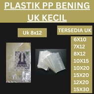 Clear PP Plastic Bag Size 8x12, Nut Plastic, Chili Sauce Plastic