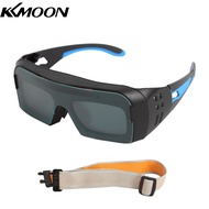 KKmoon Solar Power Auto Darkening Welding Glasses Safety Protective Welders Glasses Argon Arc Weldin