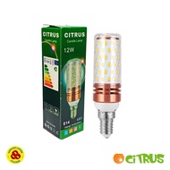 Citrus LED Corn Lamp 12W Yellow E14 LED Corn Bulb Warm White E14