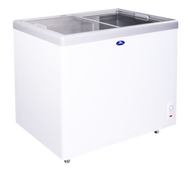 Sanden Glass Top Chest Freezer - 8cu.ft