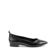 GEOX Ladies Charyssa Basic Pointed Toe Ballet Flats - Black D269BA-00085-C9999F2