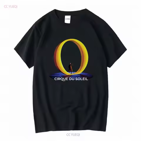 Cirque Du Soleil Big Logo Gray T Shirt Size Small vintage Washed graphic Casual Breathable Top For E